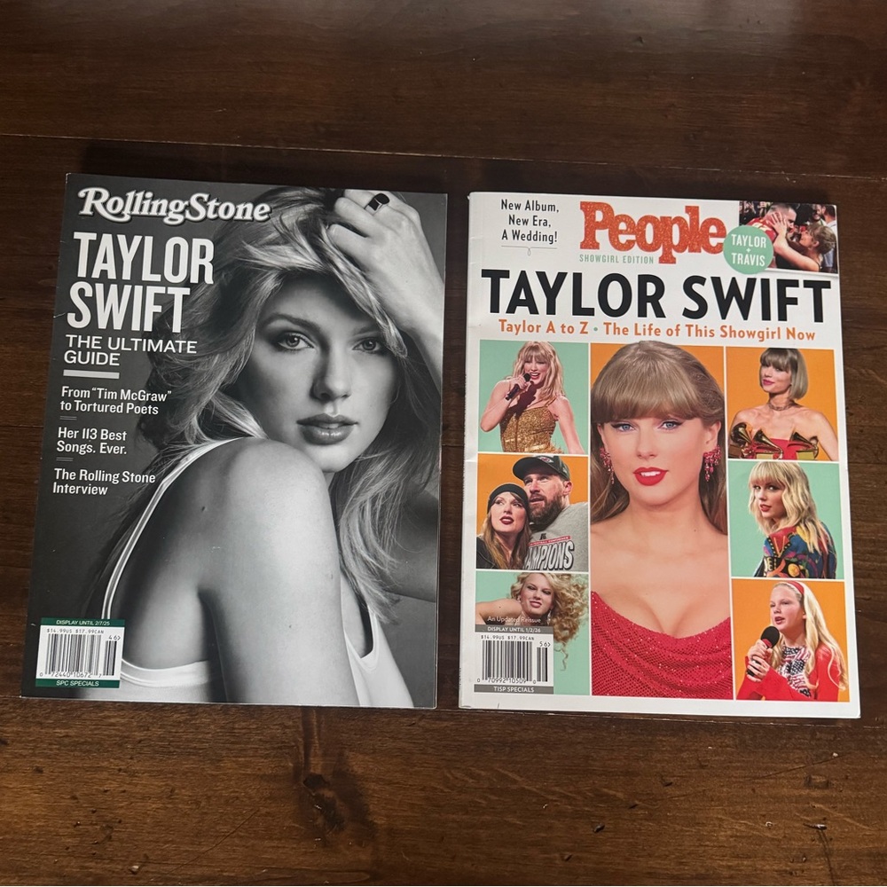 Taylor Swift Rolling Stone & People Magazine Bundle